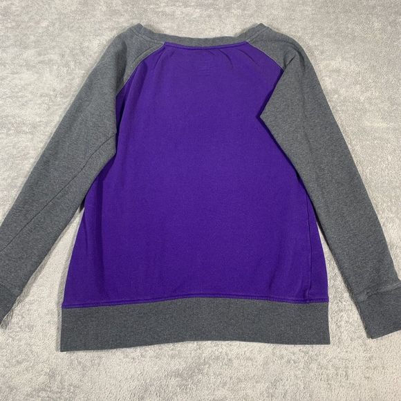 Adidas purple and gray sweatshirt Women’s size XS - Picture 7 of 9